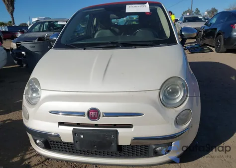 2012 Fiat 500C Lounge from USA, damaged, VIN 3C3CFFER4CT123155